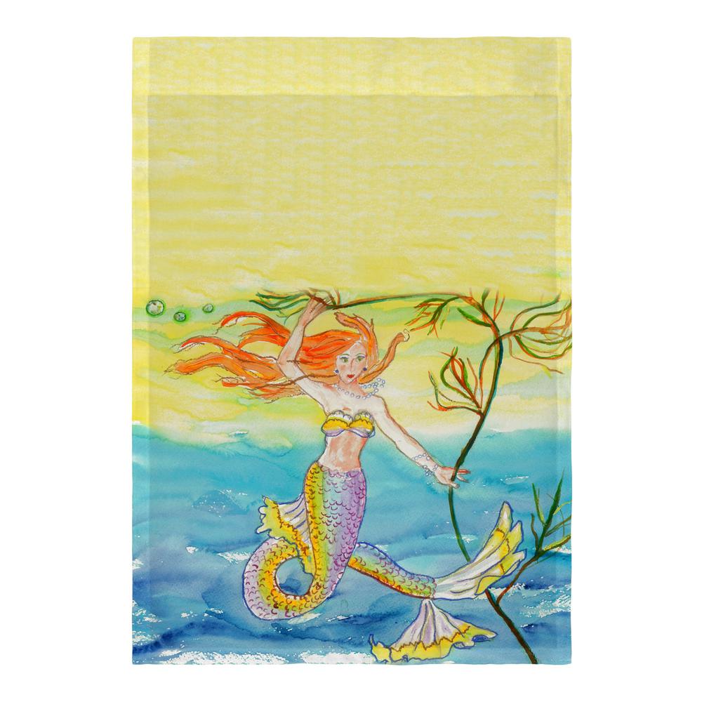 Betsy's Mermaid Flag 12.5x18