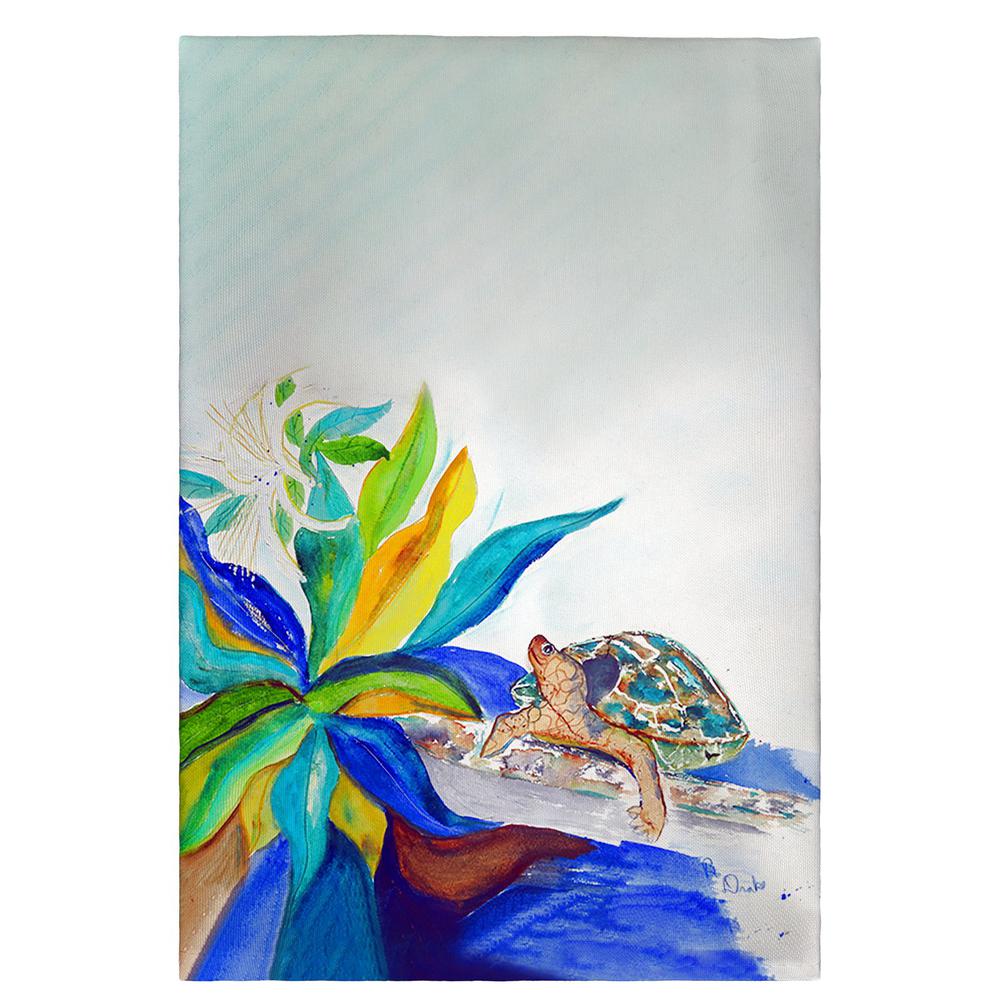 Turtle & Lily Guest Towel