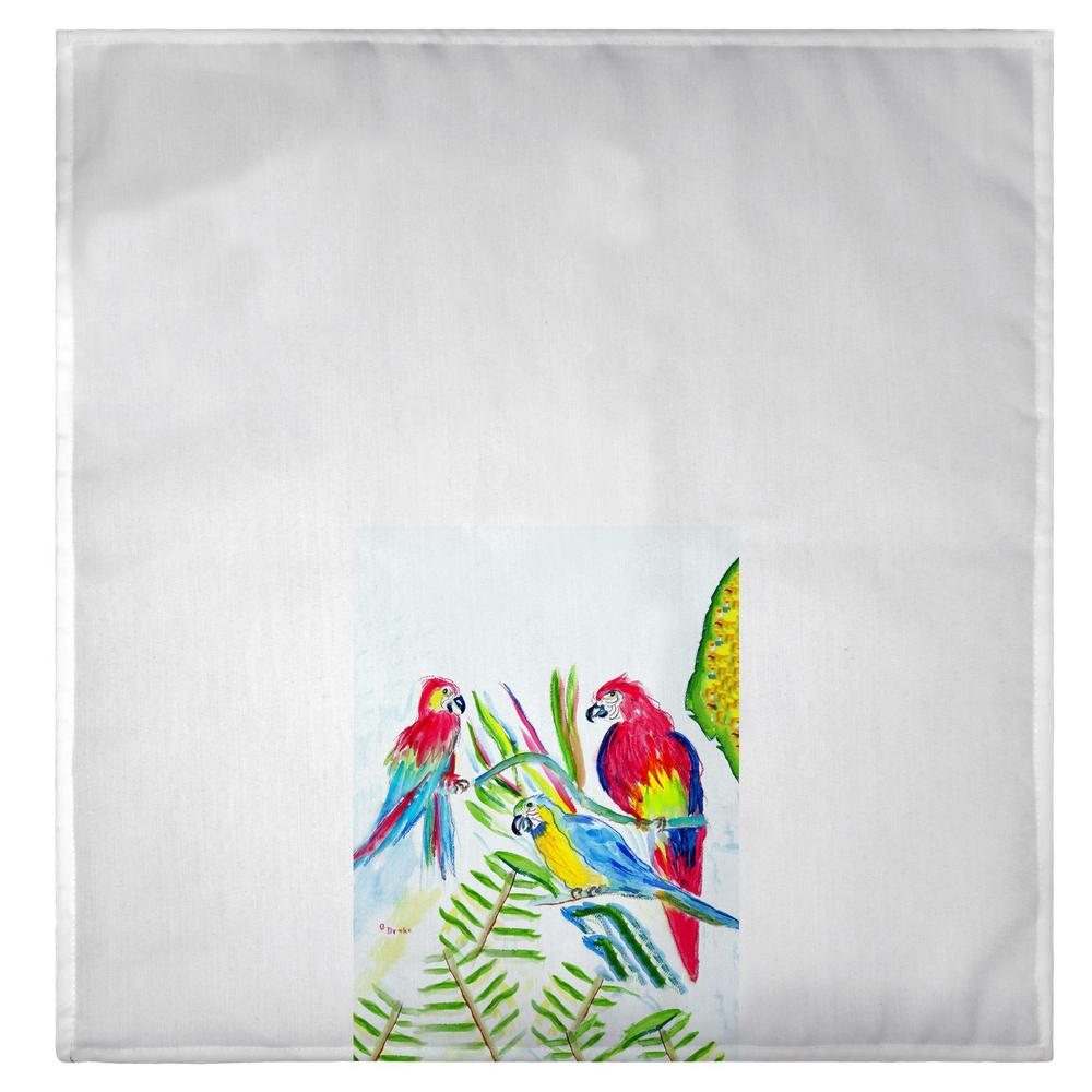 Three Parrots Guest Towel