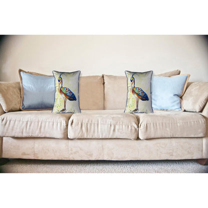 Fancy Heron Large Indoor/Outdoor Pillow 16x20