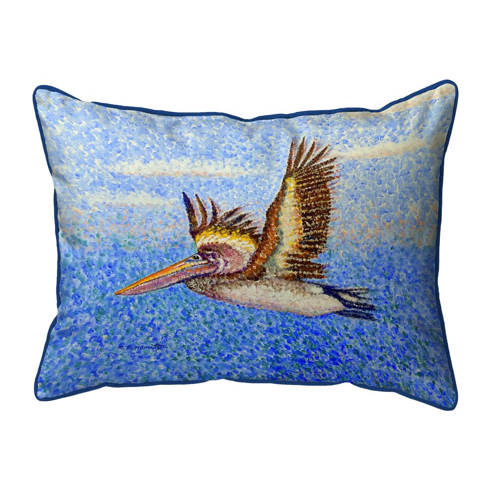 Flying Pelican Large Indoor/Outdoor Pillow 16x20