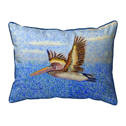 Flying Pelican Large Indoor/Outdoor Pillow 16x20