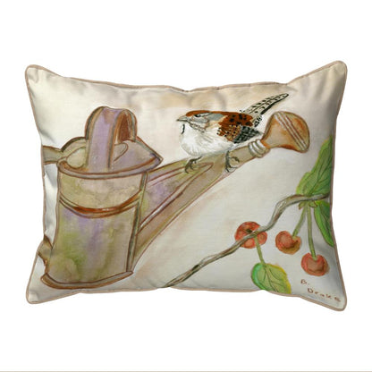 Carolina Wren Large Indoor/Outdoor Pillow 16x20
