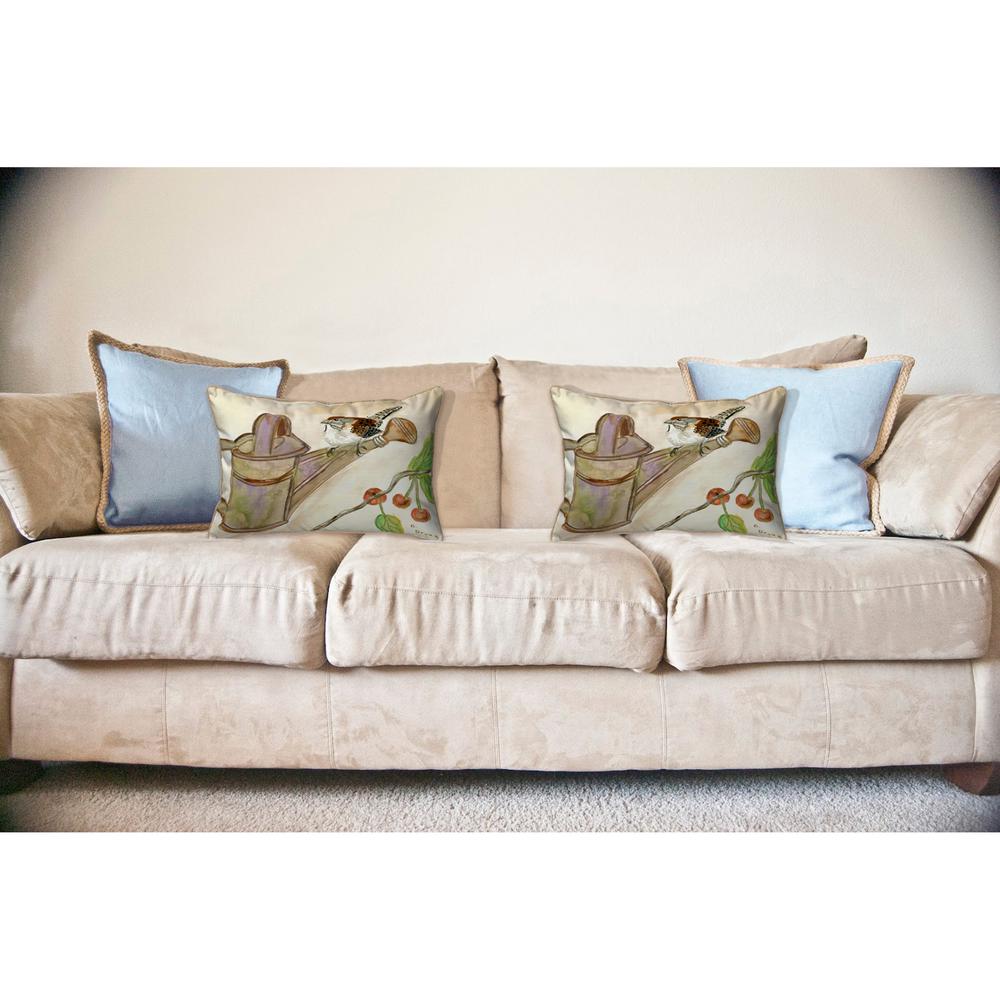 Carolina Wren Large Indoor/Outdoor Pillow 16x20