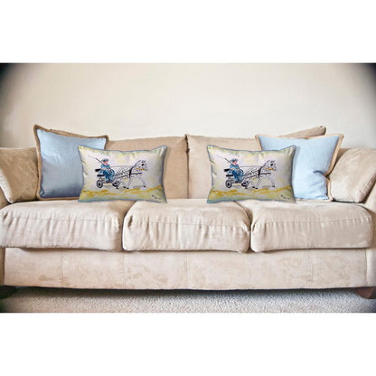 Carriage & Horse Large Indoor/Outdoor Pillow 16x20