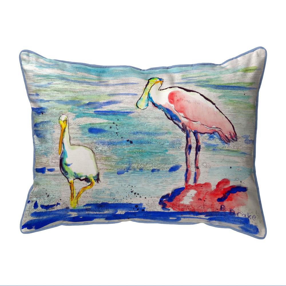 Spoonbill & Ibis Large Indoor/Outdoor Pillow 16x20