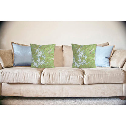 Lake Martin, AL Nautical Map Noncorded Indoor/Outdoor Pillow 12x12