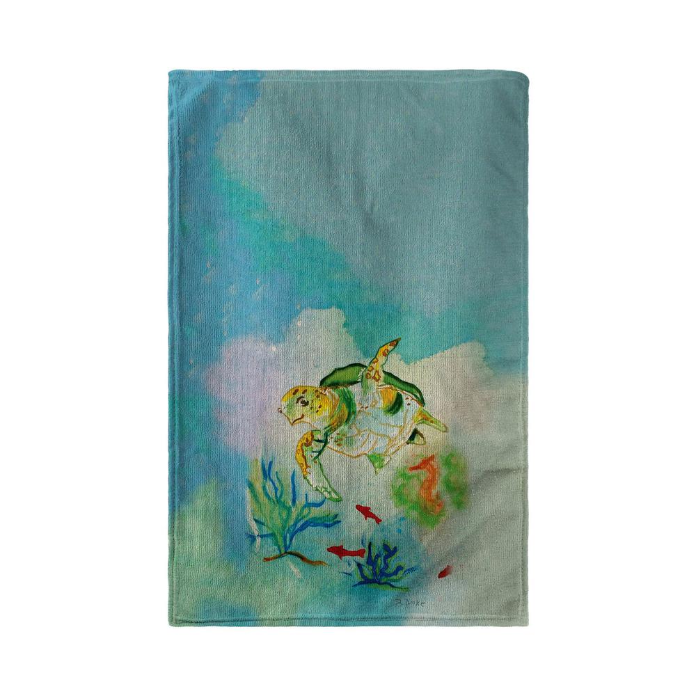 Betsy's Sea Turtle Kitchen Towel