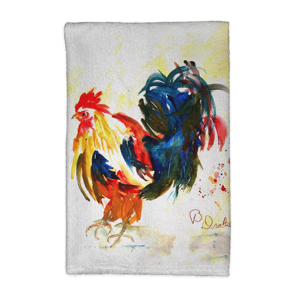 Colorful Rooster Kitchen Towel