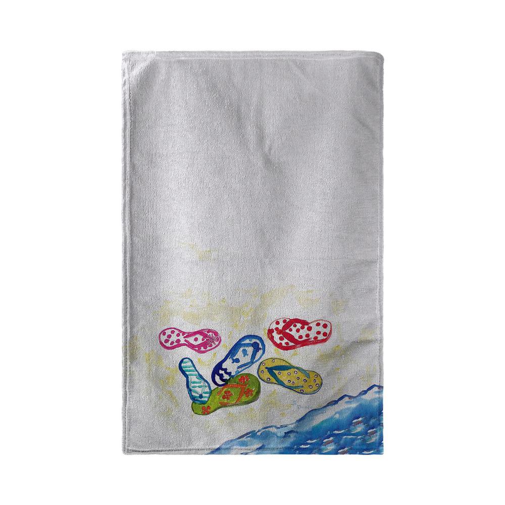 Six Flip Flops Kitchen Towel