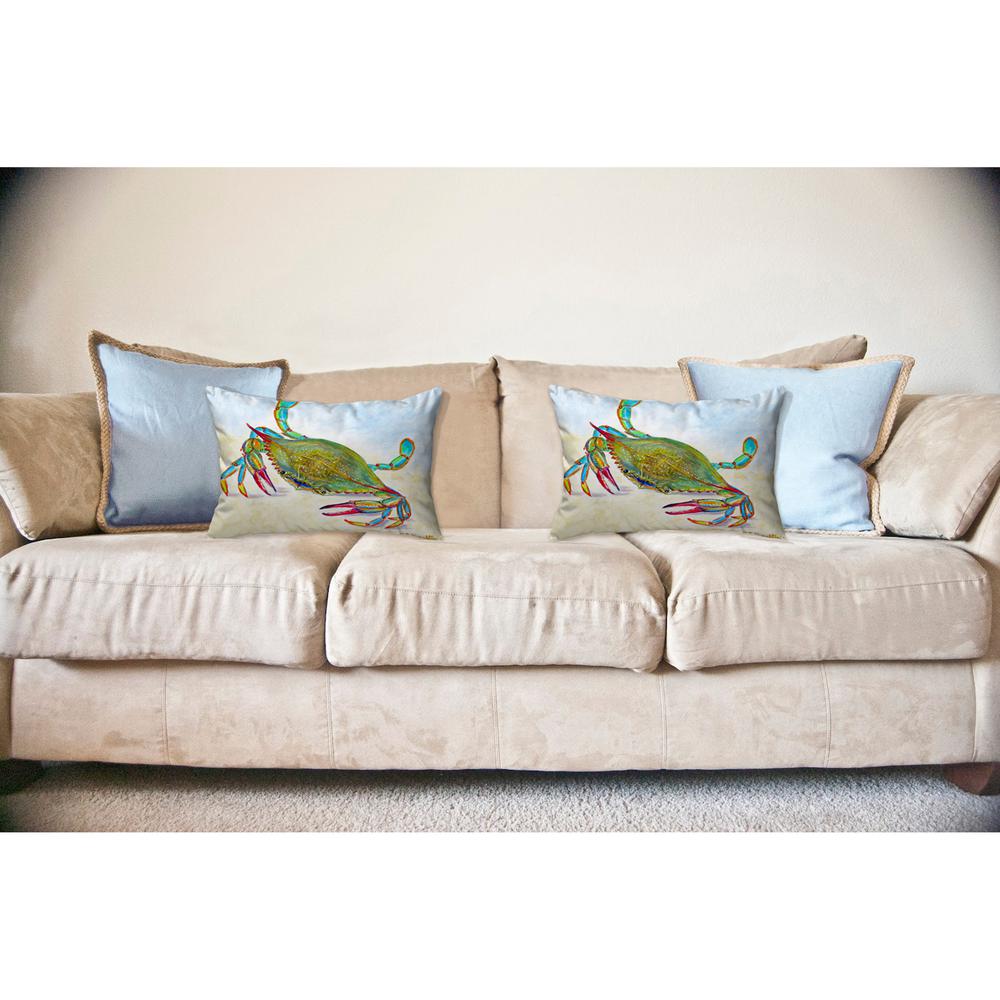 More Than Blue Noncorded Indoor/Outdoor Pillow 16x20