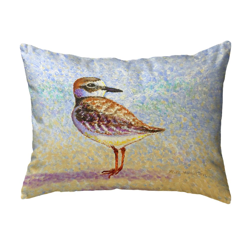 Wilson's Plover No Cord Pillow 16x20