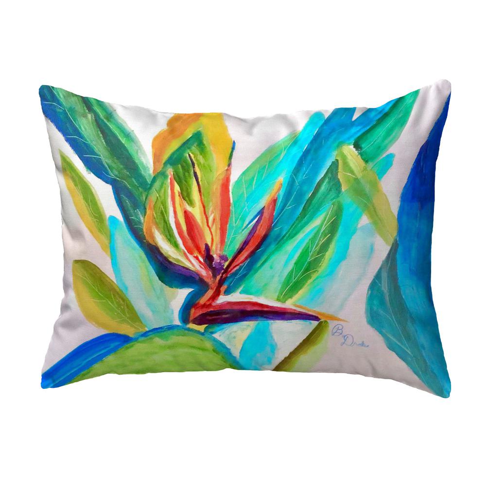 Bird of Paradise No Cord Pillow 16x20