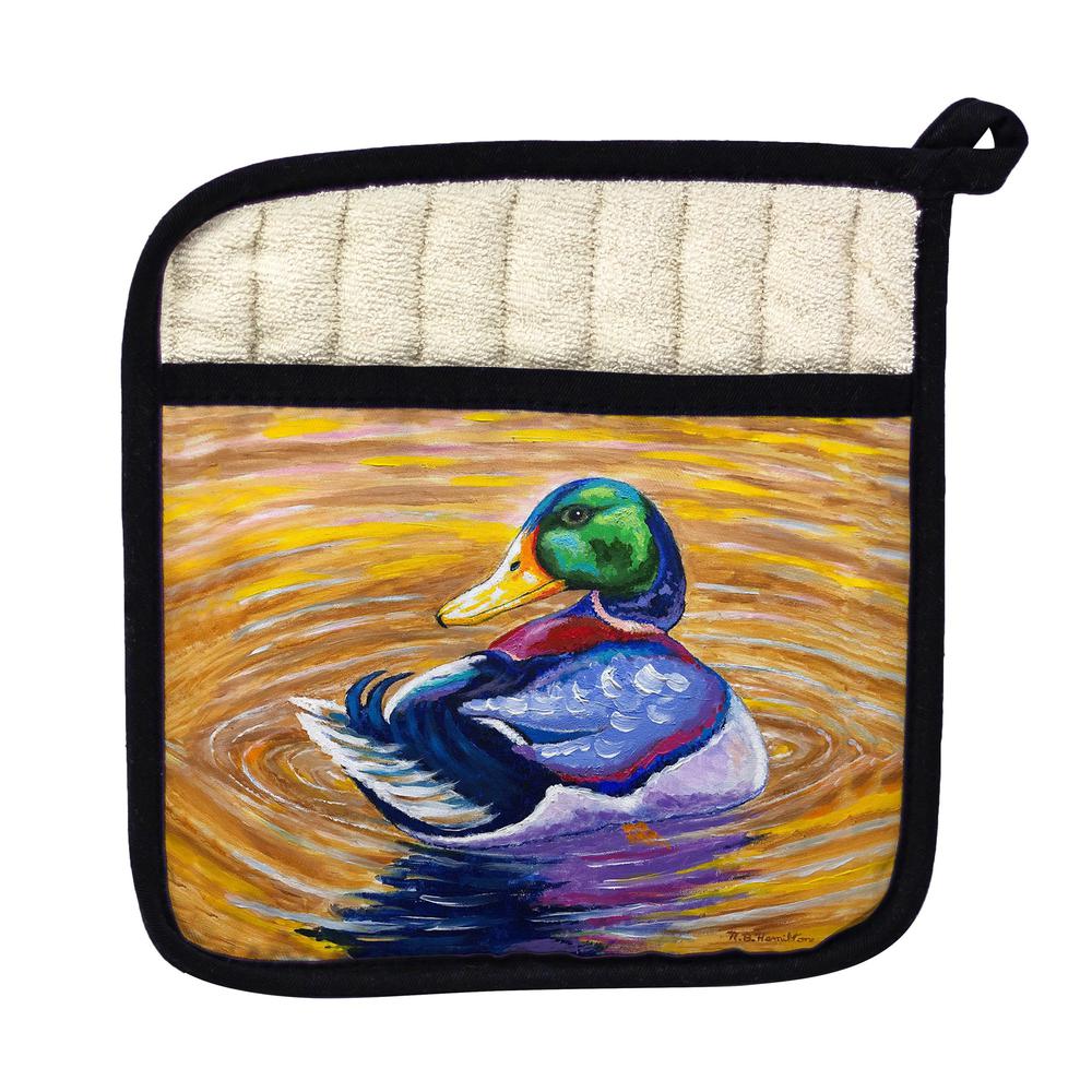 Duck Looking Pot Holder