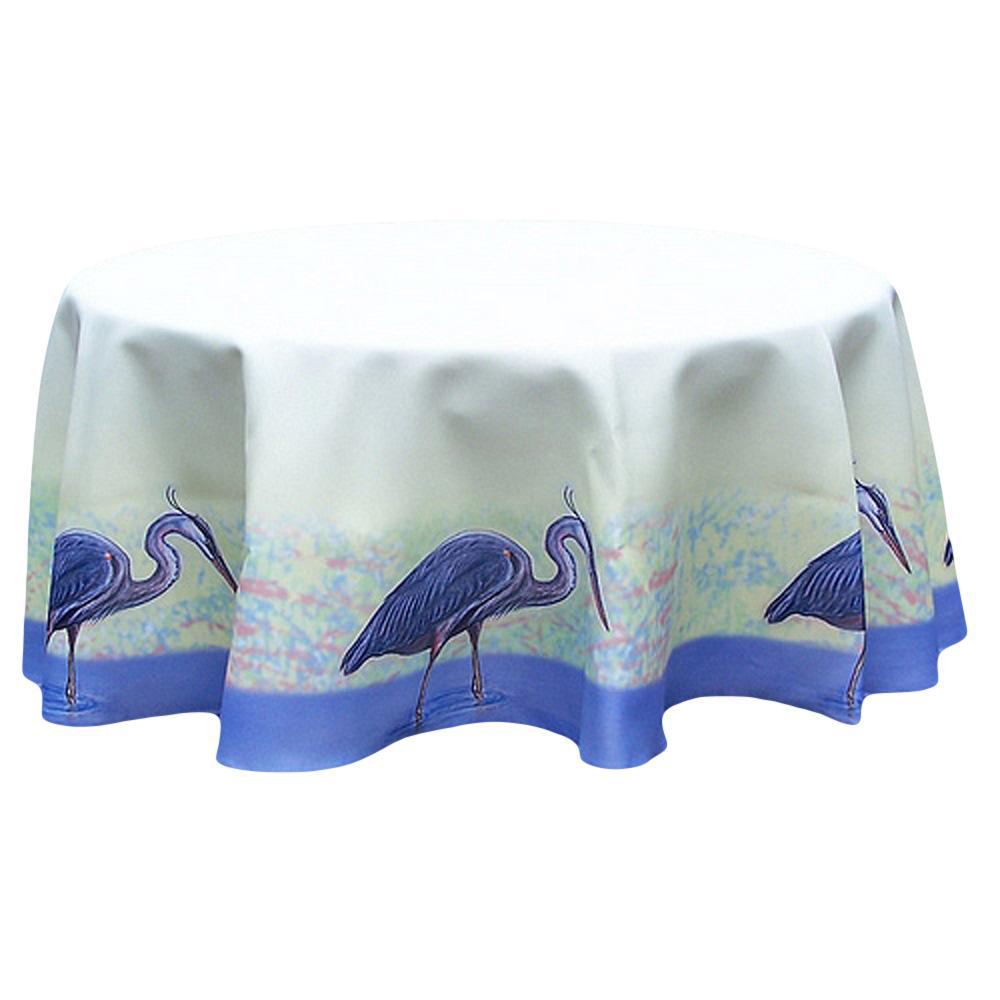 Blue Heron Tablecloth 68