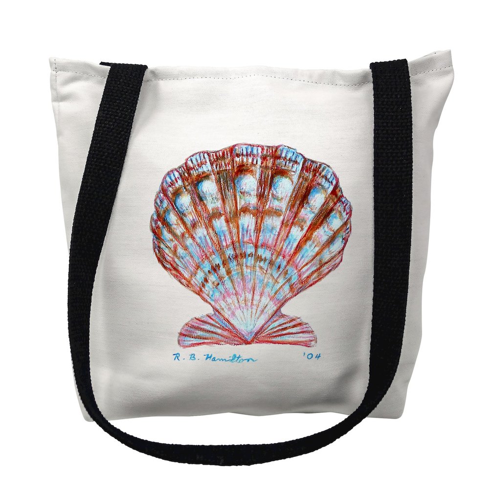 Scallop Shell Small Tote Bag 13x13
