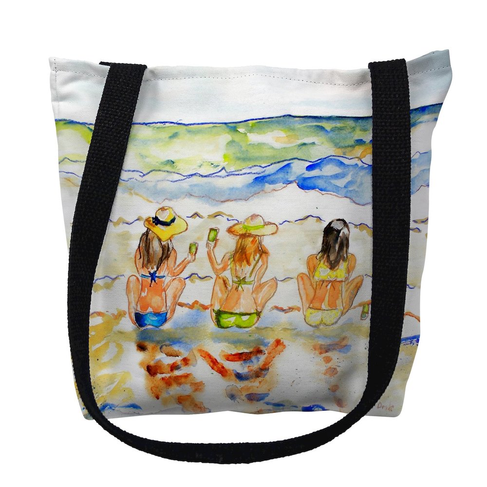 Bottoms Up Large Tote Bag 18x18