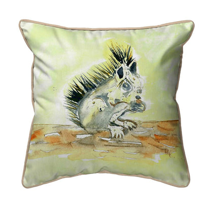 Baby Squirrel Extra Large Zippered Pillow 22x22