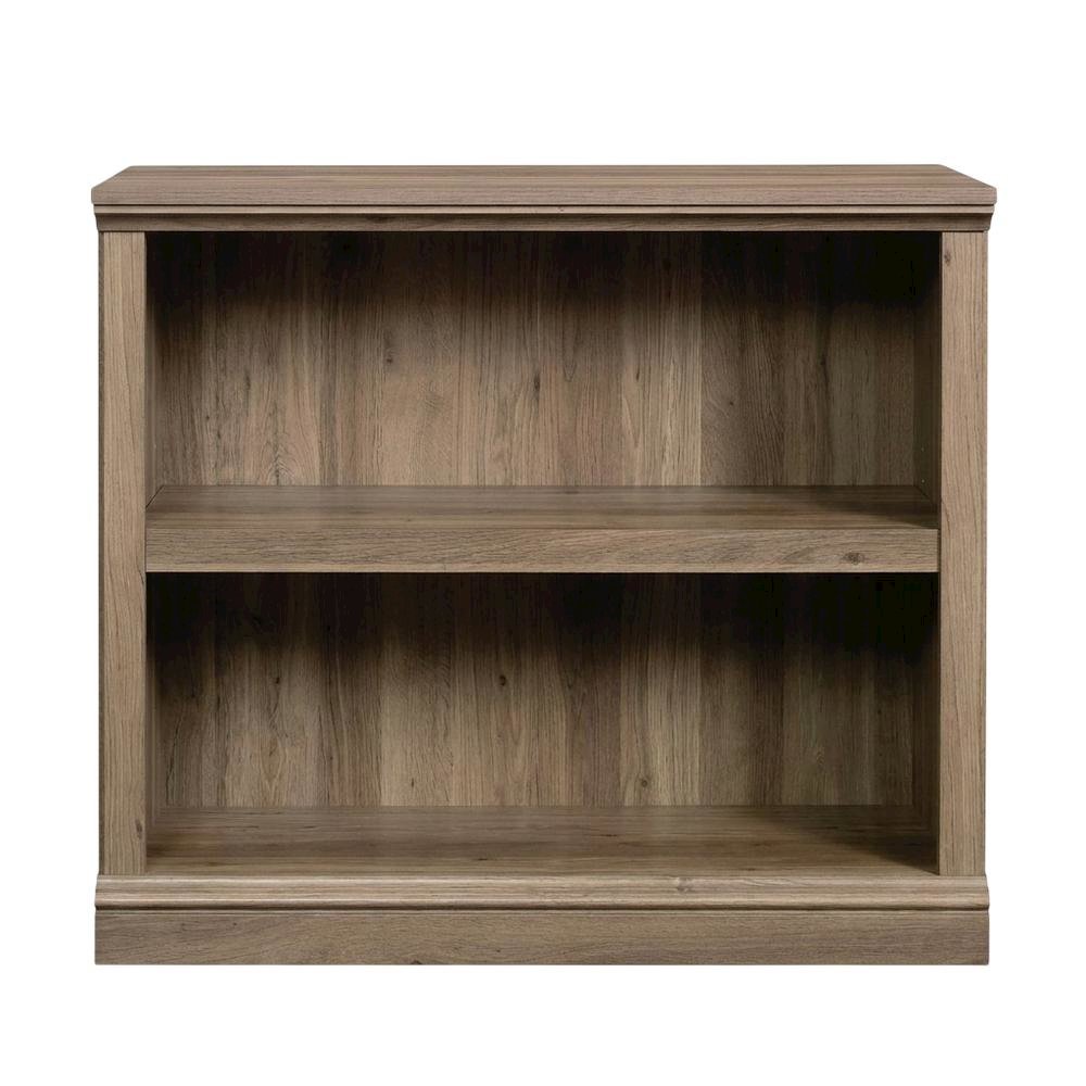 Salt Oak Storage Bookcase with Versatile Shelving and Open Design