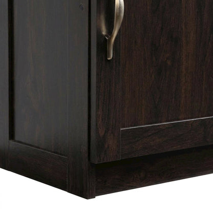 Cinnamon Cherry Storage Cabinet with Versatile Design and Compact Size