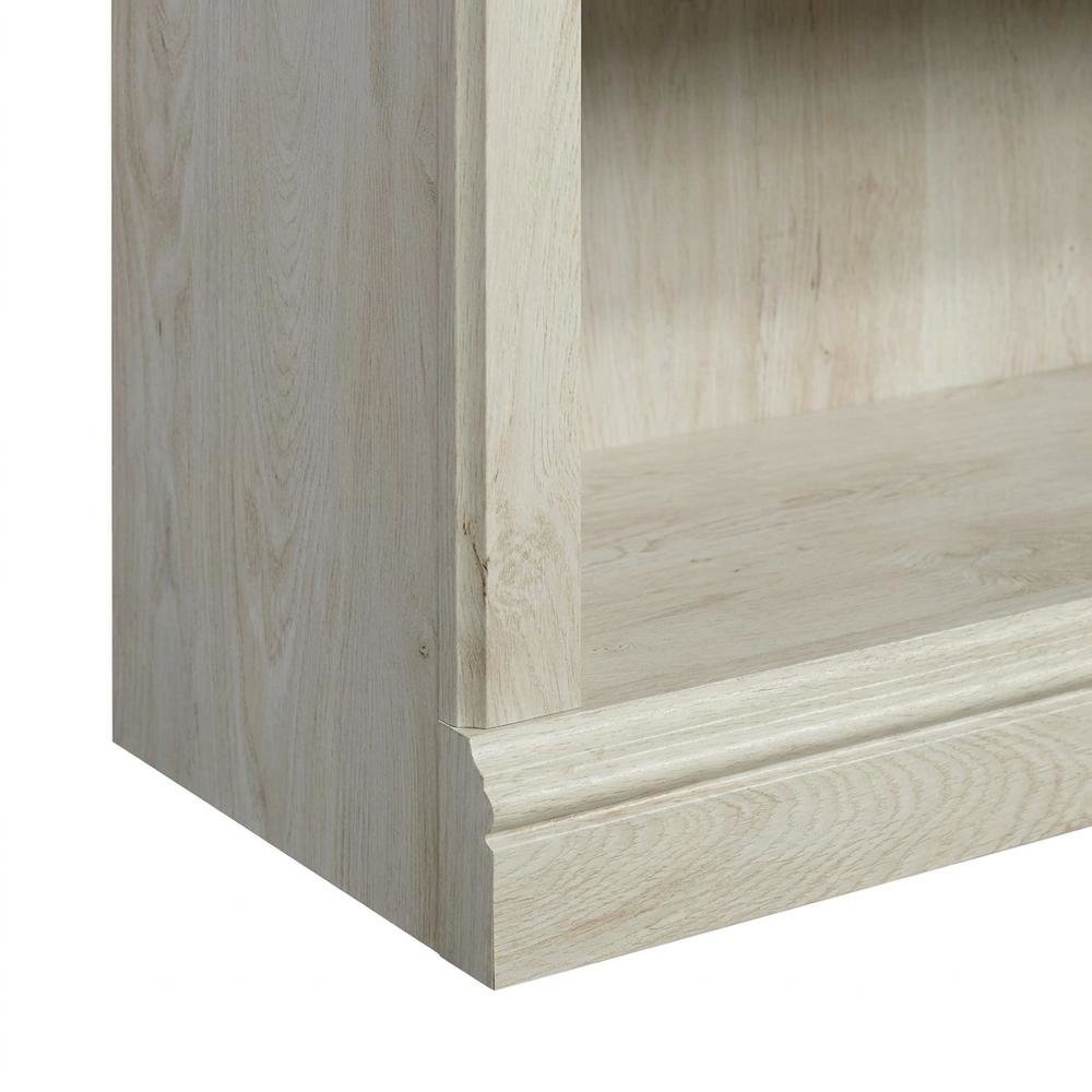Chalked Chestnut Storage Bookcase with Versatile Shelving for Organization