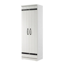 White Storage Cabinet With Soft Finish For Versatile Organization