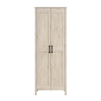 Brown Transitional Storage Cabinet With Spacious Interior And Durable Finish