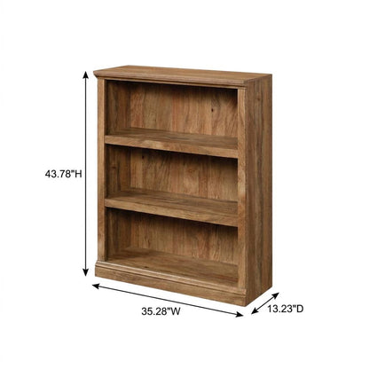 Sturdy Sindoori Mango Finish Storage Bookcase for Organized Living