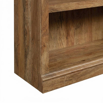 Sturdy Sindoori Mango Finish Storage Bookcase for Organized Living