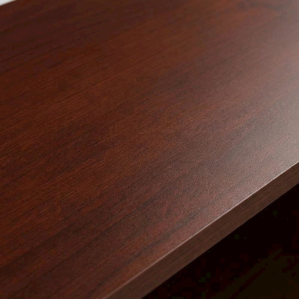Classic cherry finish office bookcase with contemporary style, spacious storage