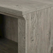Mystic Oak Finish Storage Bookcase with Multiple Shelves and Open Design