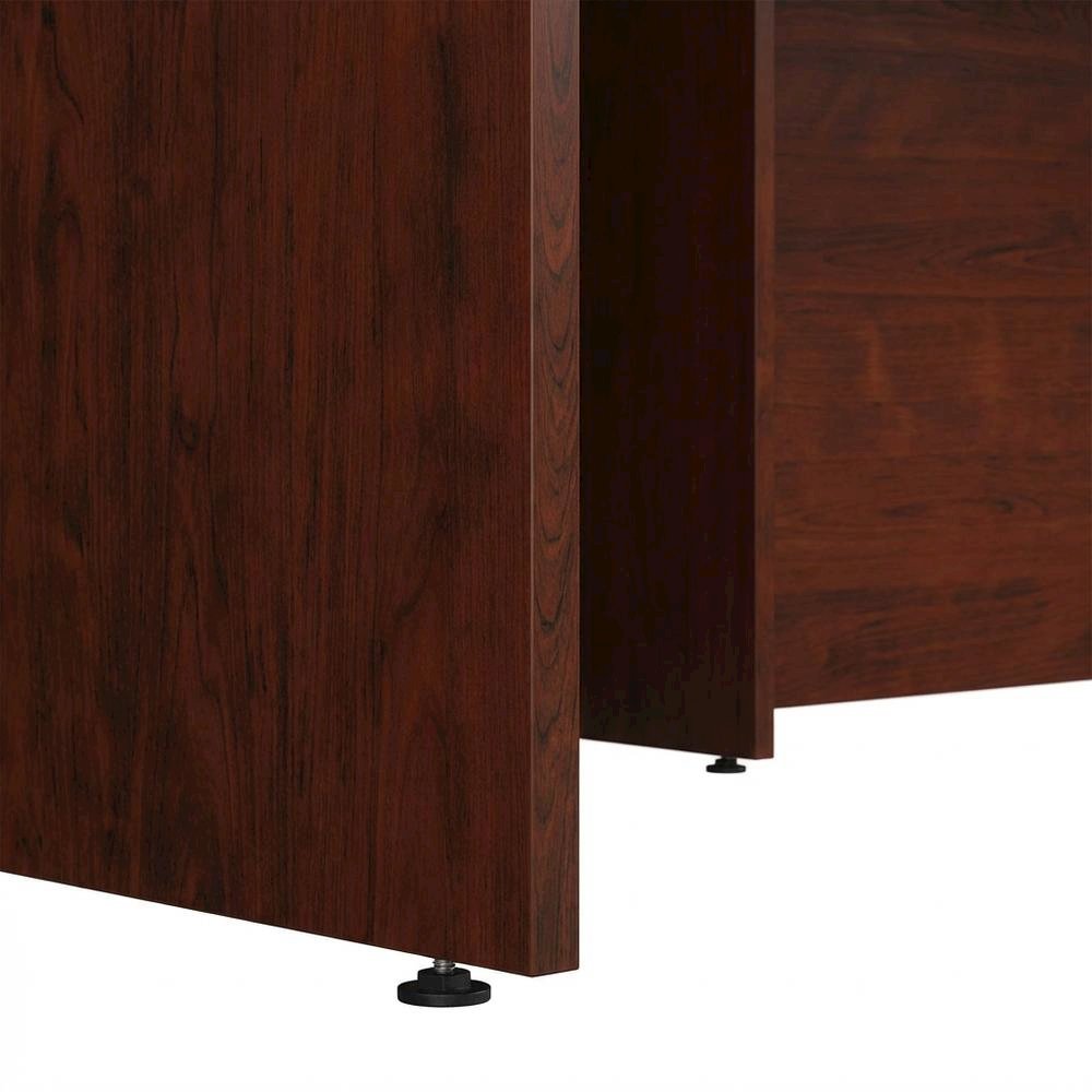 Contemporary Brown Office Desk with Rectangle Top and Classic Finish
