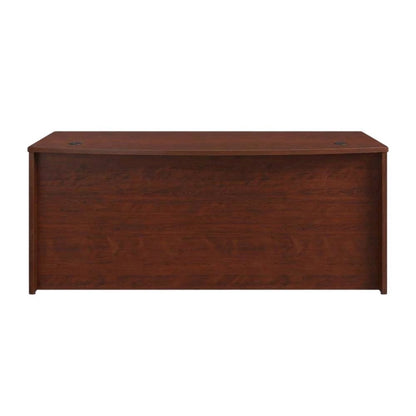 Contemporary Brown Office Desk with Rectangle Top and Classic Finish