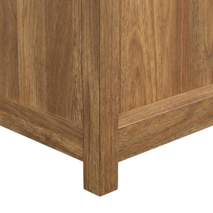 L-Shaped Office Desk In Sindoori Mango Finish For Modern Workspaces