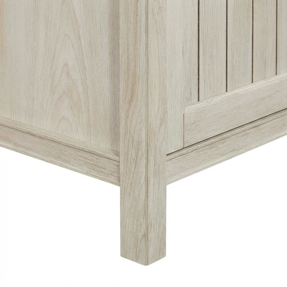 Chalked Chestnut Office L Desk With Coastal Cottage Style And Rectangular Shape