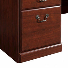 Classic Cherry Executive Desk With Traditional Style And Rectangular Design