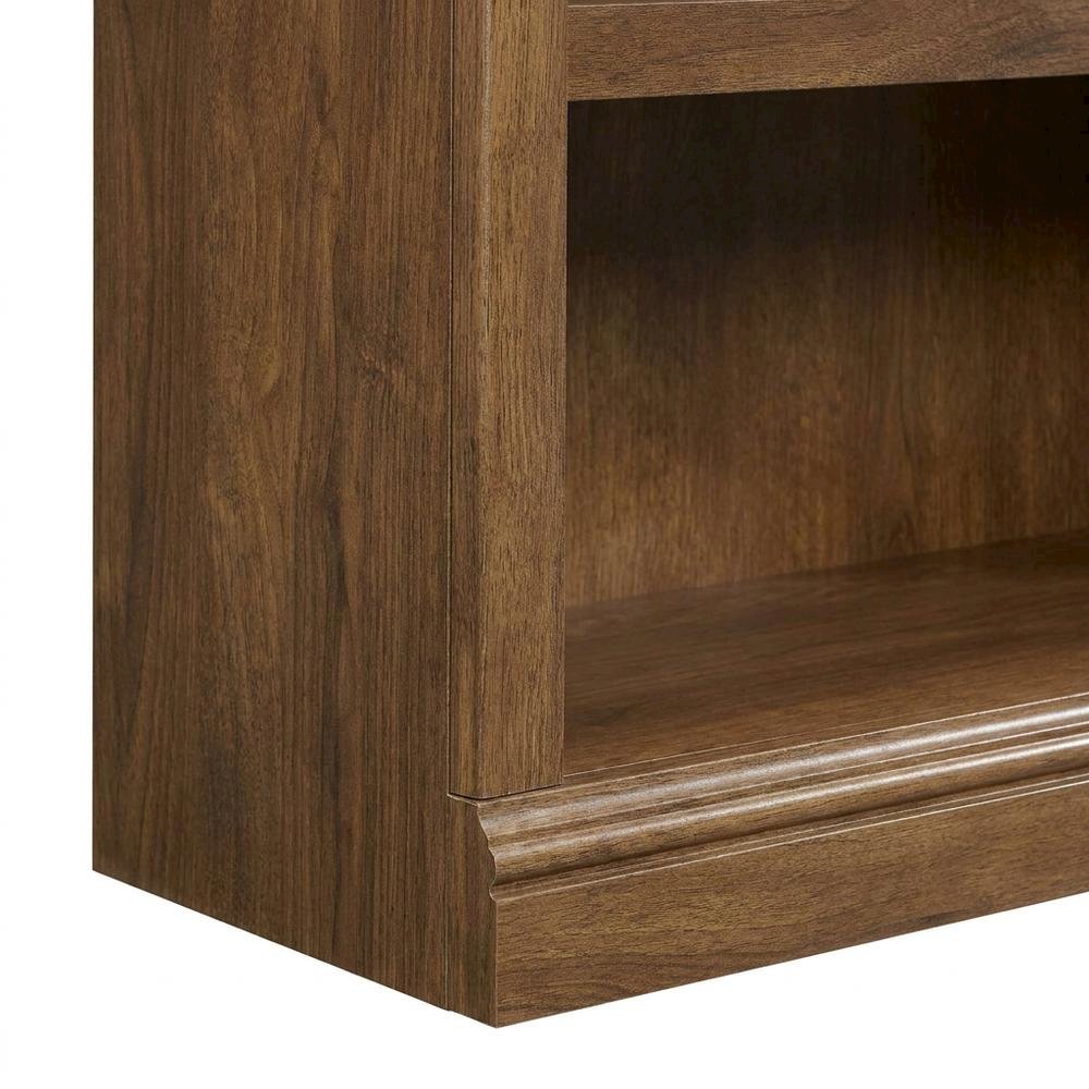 Oiled Oak Finish Bookcase for Miscellaneous Storage with Open Shelving