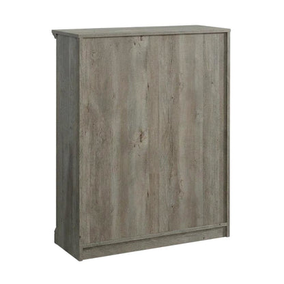 Mystic Oak Storage Bookcase with Multiple Shelves and Durable Build