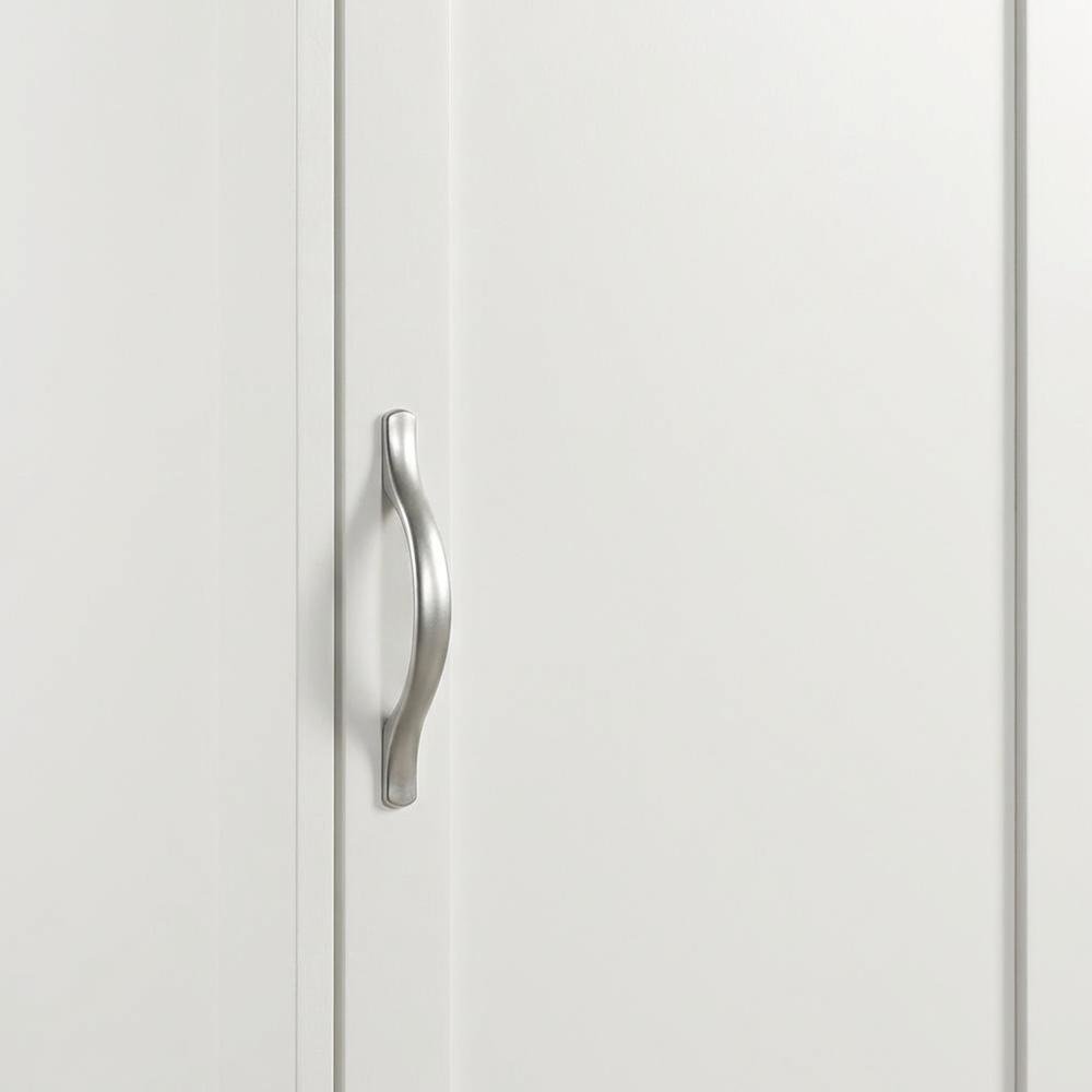 Gray Finish Storage Cabinet - Spacious Rectangular Design, Durable Construction
