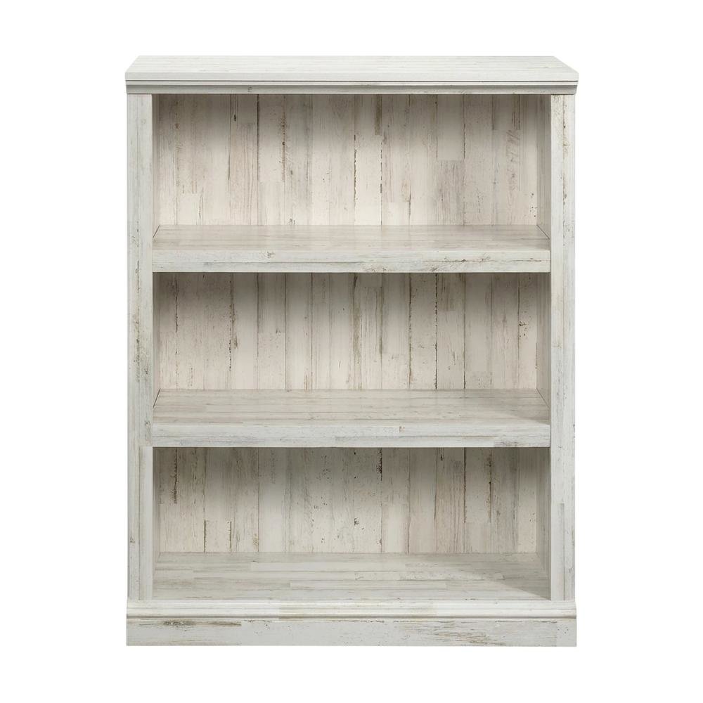 White storage bookcase with versatile design for organization
