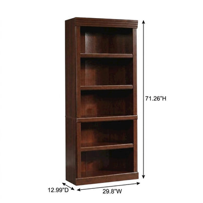 Classic Cherry Finish Heritage Hill Library Bookcase