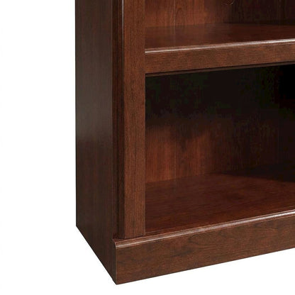 Classic Cherry Finish Heritage Hill Library Bookcase