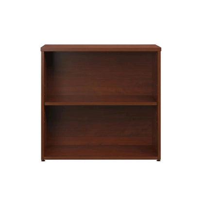 Classic cherry finish office bookcase with contemporary style, spacious storage