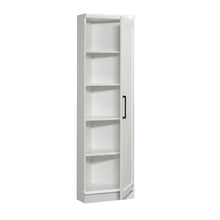 White Storage Cabinet With Soft Finish And Contemporary Style