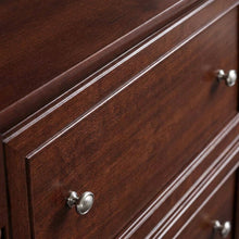 Laminated Cherry Finish File Cabinet with Spacious Storage