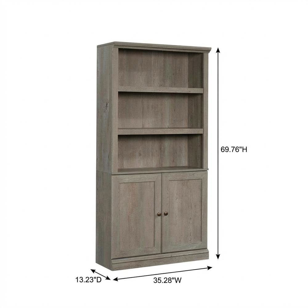 Bookcase with Mystic Oak Finish for Stylish Storage and Organization