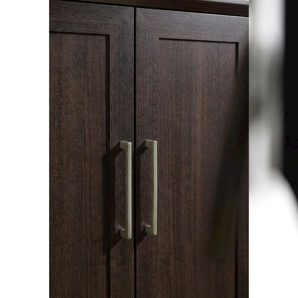 Plus Storage Cabinet in Dakota Oak Finish for versatile home organization
