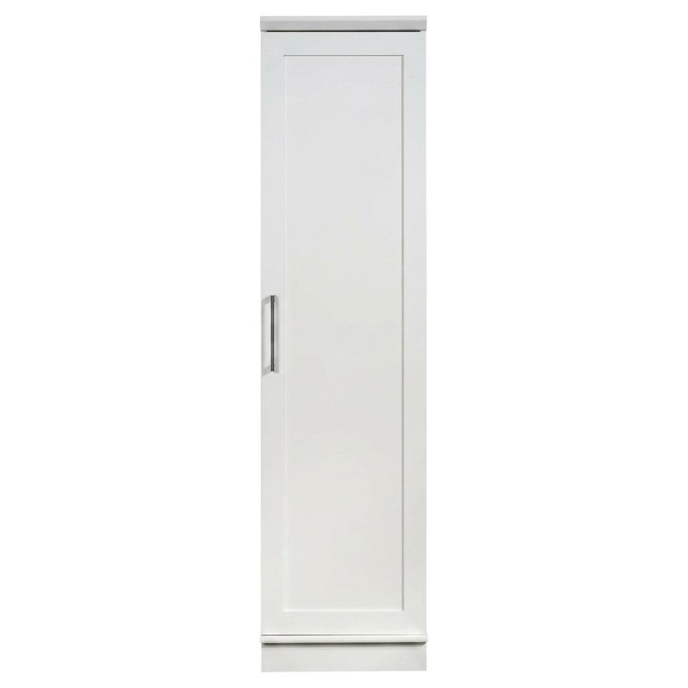 Soft White Storage Cabinet with Spacious Design for Versatile Use