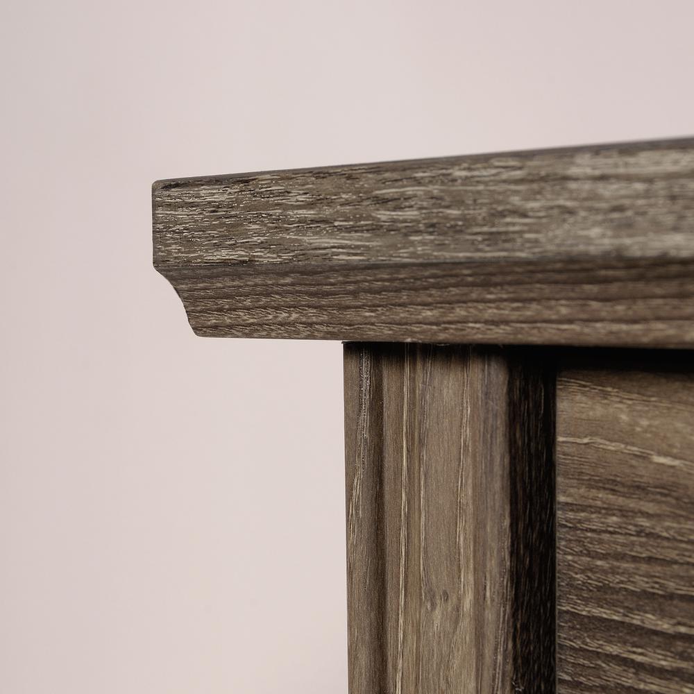Hammond Commercial Office Executive Desk, Emery Oak finish