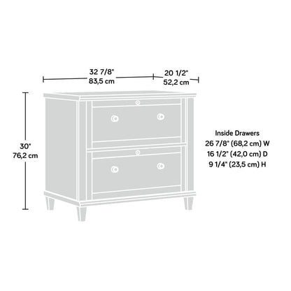 Hammond Commercial Office File Cabinet, Emery Oak finish